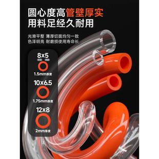 气动弹簧管pu弹簧气管软管气泵空压机气管8 12mm耐高压螺旋管