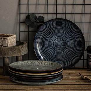 dinner plates ceramic steak plate dishes 西餐盘 western food