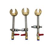 干押出机马蹄式 吹出机电线风缆吹气嘴吹线 铜吹嘴吹水器挤电马蹄式