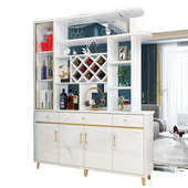 dnd轻奢玄关柜进门客厅隔断柜酒柜鞋 柜一体现代简约门厅柜双面屏