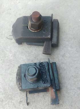 轨道压轨器TG24/38/43/50/QU70/80/100/120起重机行车压板焊接型