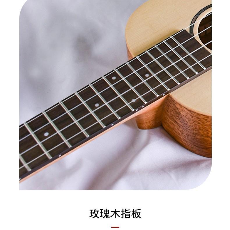 吉uitaris吉他尤克里C002-T00里gukulele乌克丽丽夏威夷四弦小t他
