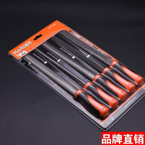 高档汉顿钢半锉套装钳工刀铁木工打磨工具圆不锉锈钢挫子矬子搓刀