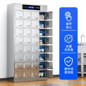 钢不锈碗柜食储堂员工餐盘柜餐厅饭盒碗具筷餐柜工厂多门SZD物柜