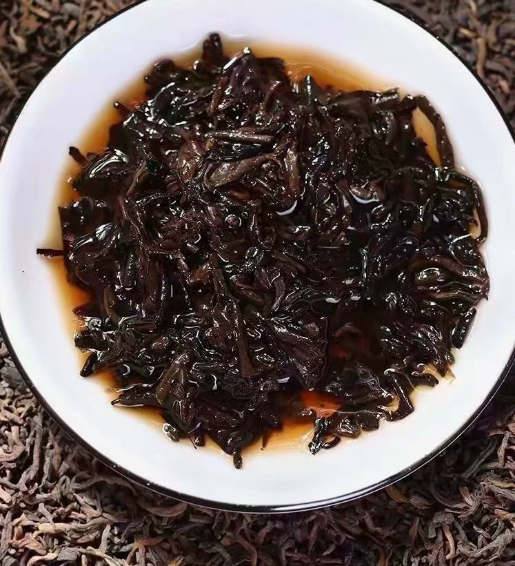 高性價比2008年布朗山古樹普洱熟茶散茶袋裝包郵-250克 普洱茶 BUASHOP普洱老茶