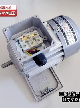 JW6314 36V 24v 电压 三相鼠笼式异步电机 教学电机