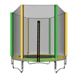 室内外儿童蹦蹦床跳跳床4.5FT 工厂出厂 8FT圆形带护网Trampoline