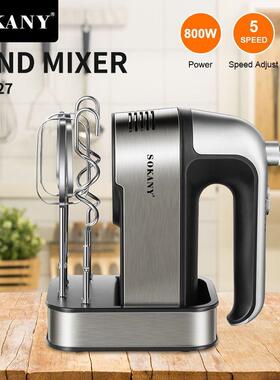 美规110V电动打蛋机蛋糕搅拌器多功能家用小型婴儿辅食Hand mixer