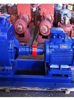 无堵塞化工泵80ZW65-25自吸泵卧式离心泵沉淀杂质自泵污水泵包邮