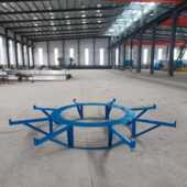 盖梁平台桥梁墩柱施工平台组装 安全梯笼平台 式