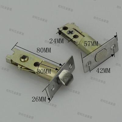 罗普斯金门锁老式铝合金门锁大把手锁仿青古铜拉手锁按锁双开门锁