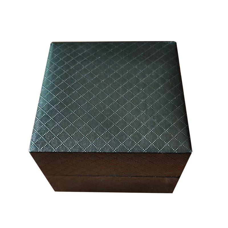 新款高档手表展示盒防尘高档翻盖手表盒子 独立展示盒手表收纳盒