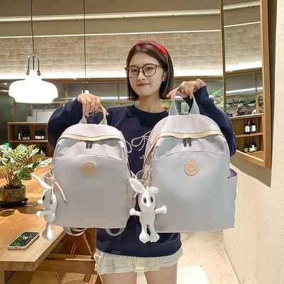 小个子出游背包 日系ins休闲百搭通勤双肩包小众大学生轻便书包女