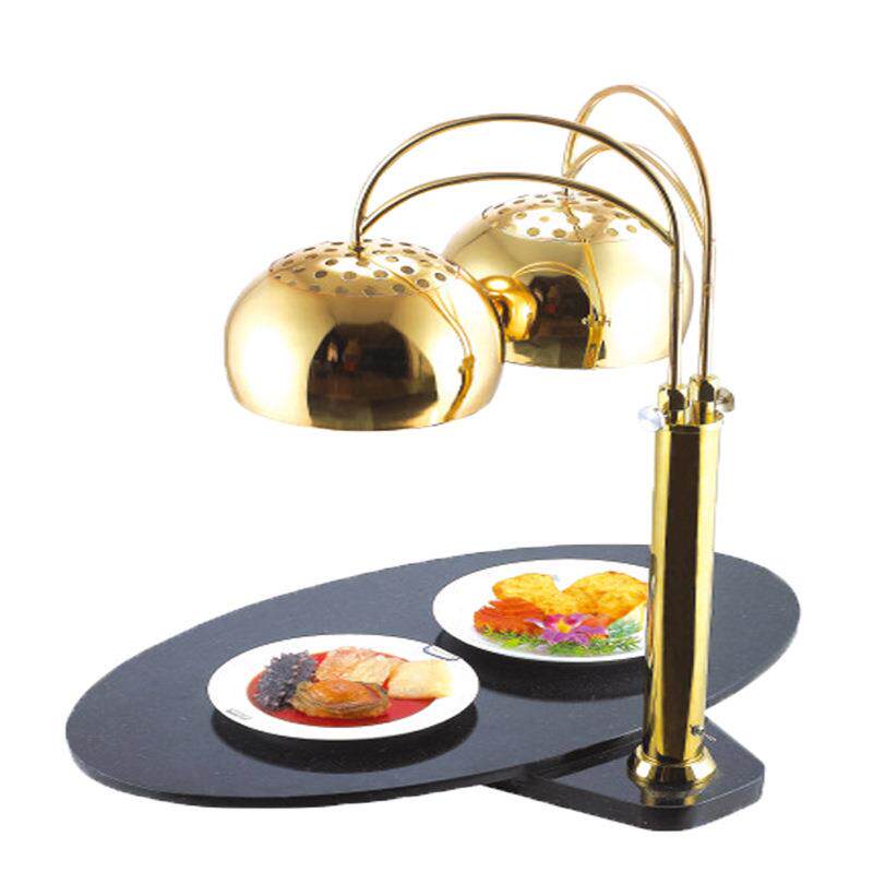 商用豪华不锈钢食物保温灯自助餐展示灯晒灯加热小食灯照明器