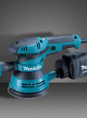 B式O5041插电式盘轨道砂光3机磨光机抛光机牧田00WEQE打磨机