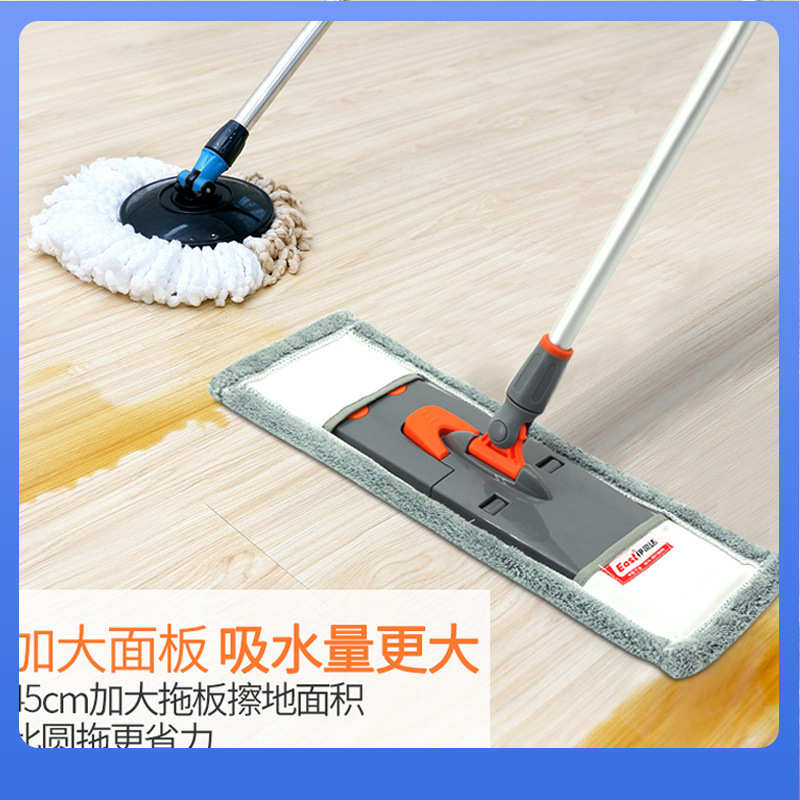 DX7L免手洗平板拖把家用瓷砖地一拖净旋转懒人拖地器地拖敦