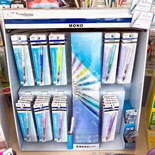 新款 蜻蜓TOMBOW新品果冻色自动铅笔X878S摇摇出铅低重心自动铅笔