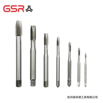 7支先端机用丝锥组套 螺尖DIN371/DIN376 全磨含钴高速钢HSSE M35