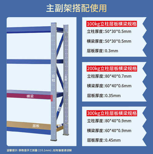 厂家仓储多层货物架架货架多功能置重型铁架子批发家用物加厚仓库