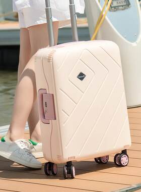 正品色新款潮步步女乐行李箱登机箱密2码拉杆箱20寸24/8旅行箱男