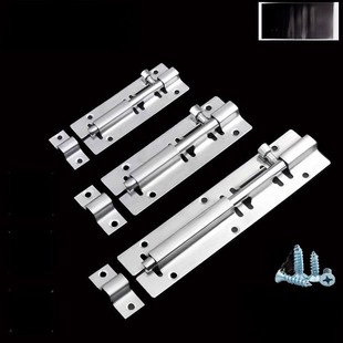 不锈钢明插销门栓门闩明装老式木门加厚插销锁扣门上门拴厕所防盗