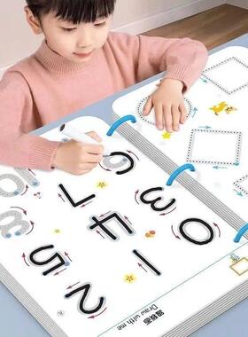 Tracing Workbook Montessori Books 32 Page Pen Control Train