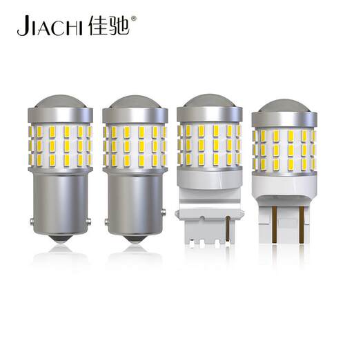 LED车灯1157汽车刹车灯1156 7443 3157车灯3014信号灯54尾灯