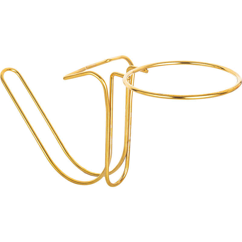 新款加厚不锈钢桌面高脚架置物酒吧ktv冰桶托架香槟桶红酒冰镇桶