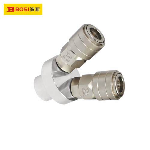 波斯工具（BOSI TOOLS）自锁快速接头(二通) BS364026