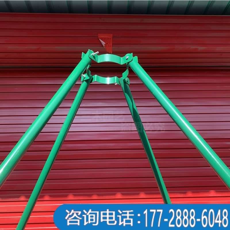 树木支撑架镀锌钢管固定器园林防风大树支撑杆绿化苗木支架树撑