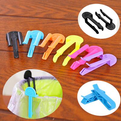 Kitchen and Bathroom Trash Bin Clips, Bedroom and Living Roo
