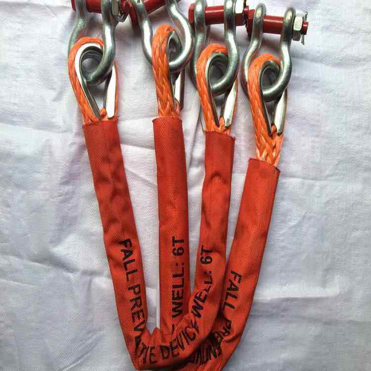 5/6T*1M救生艇防坠落装置 FPD设备吊索防坠落绳带CCS证