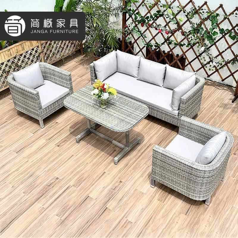 户外别藤织沙发台庭院防水防晒沙发发组合酒店民宿露沙墅藤椅755,住宅家具,户外沙发,淘宝优惠券,粉丝福利购,淘宝优惠卷