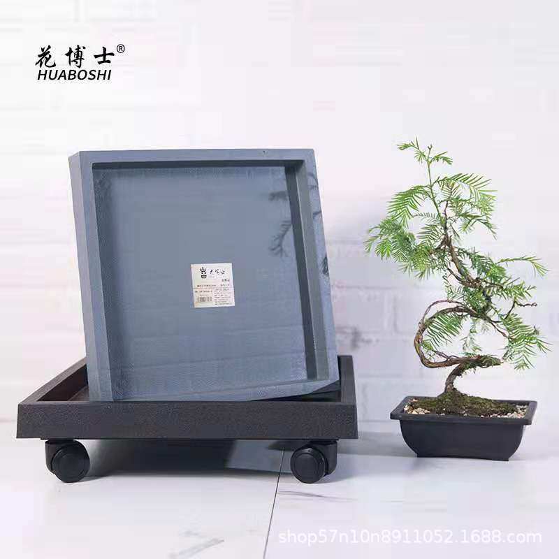 正方形移动花盘底座隐形带轮大号接水盘加厚塑料万向滚轮花盆托盘,家居饰品,花瓶,淘宝优惠券,粉丝福利购,淘宝优惠卷