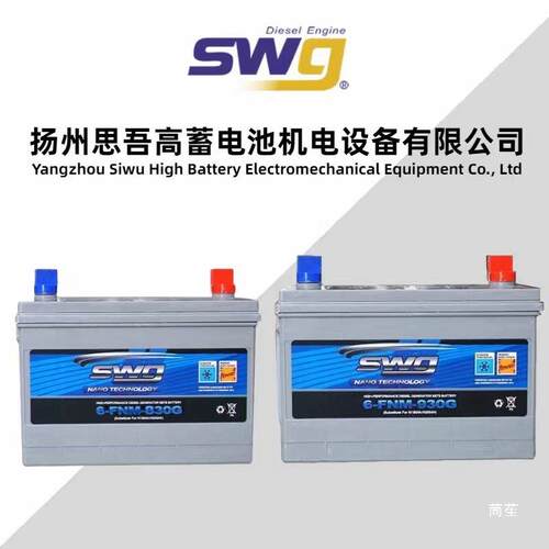 蓄电池思吾高柴油发电机组启动电瓶6-FNM930G830G720G670G550G450