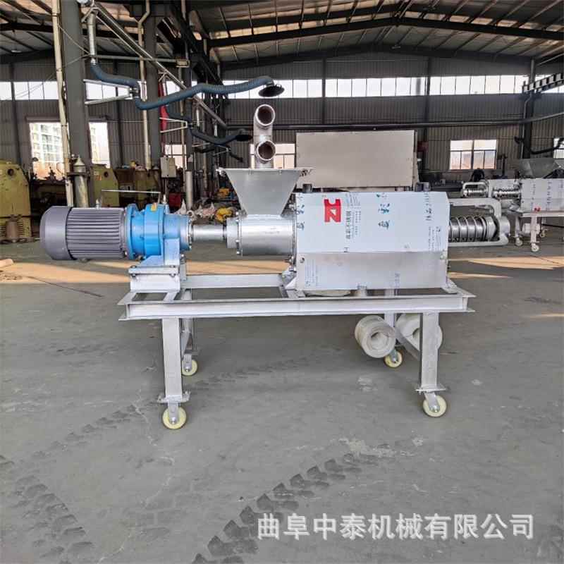 自动螺旋挤压机方壳压制分离机200型多头大料口猪场水泡粪脱水机