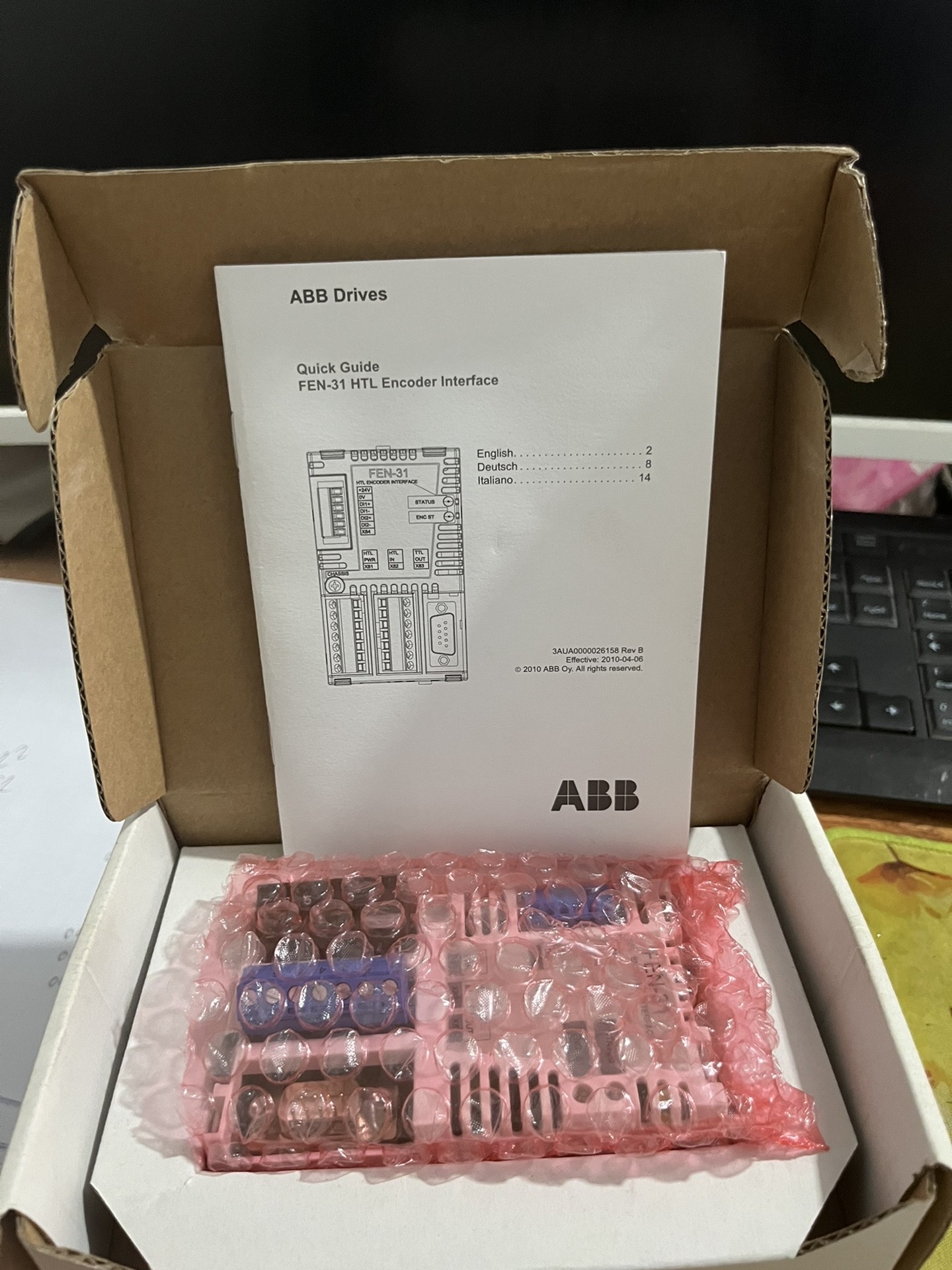 全新ABB 编码器拉 FEN-31