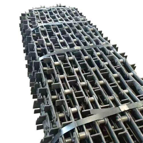 FU270刮板机链条大节距工业传动链条拉板链条重型加强耐磨钩子链