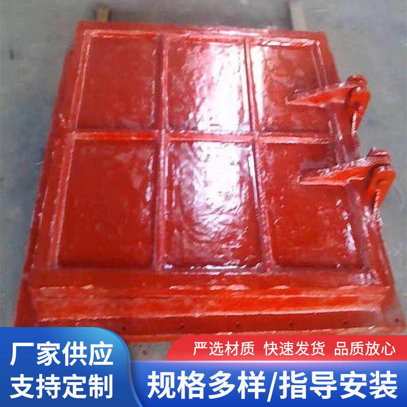 铸铁拍门市政污水管道侧翻法兰式防倒灌圆形方形厂家供应闸门