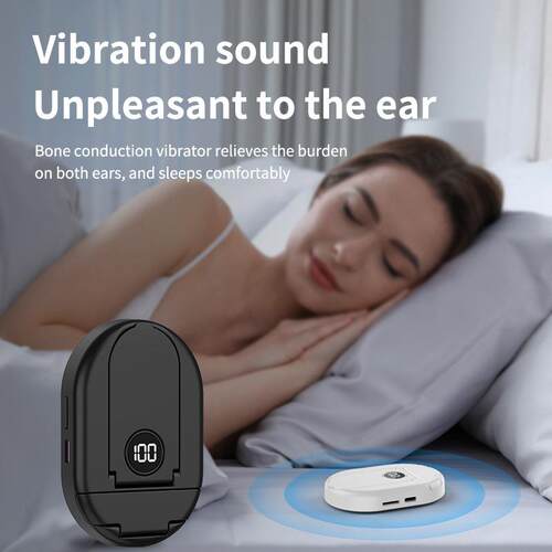 新款骨传导睡眠音响睡眠音箱桌面支架音响TF卡白噪音助睡眠音乐