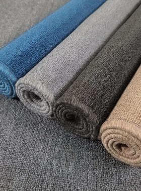 70N整卷办公室地毯衣帽间拍照台球厅楼梯灰色商用整铺地垫阻燃可