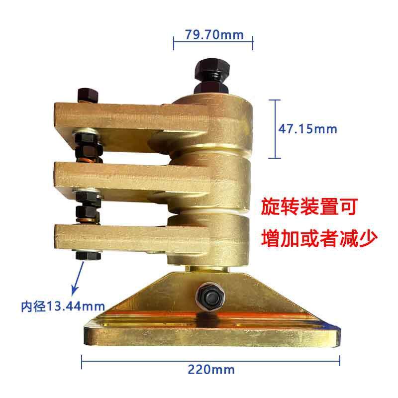 容器罐子焊接旋转地线夹全铜2000A2500A1500固定旋转器埋弧焊旋转