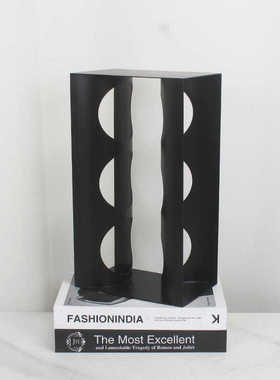 现代简约轻奢创意红酒架摆件样板间家居餐厅客厅酒店酒柜装饰品