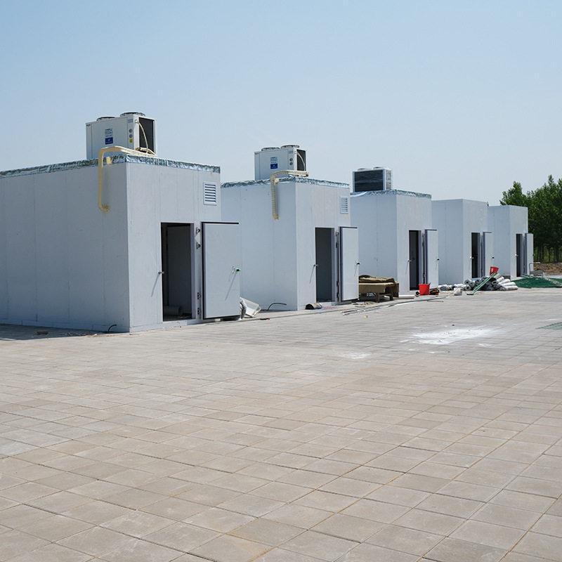 厂家冷冻移动设备酒店食堂水果和蔬菜冷藏用步入式冷藏室餐饮冷库