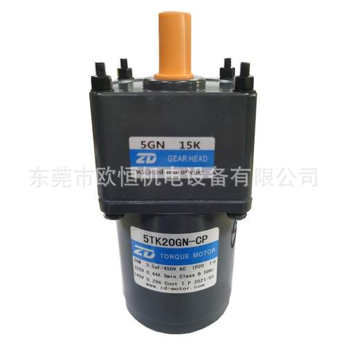 中大20W力矩电机5TK20GN-A/CP/5GNK转矩电机110V220V收卷马达