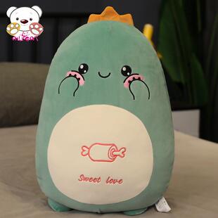 正品可爱兔子毛具绒玩抱物枕黄鸡兔睡觉女生牛娃娃年吉祥公仔抱睡