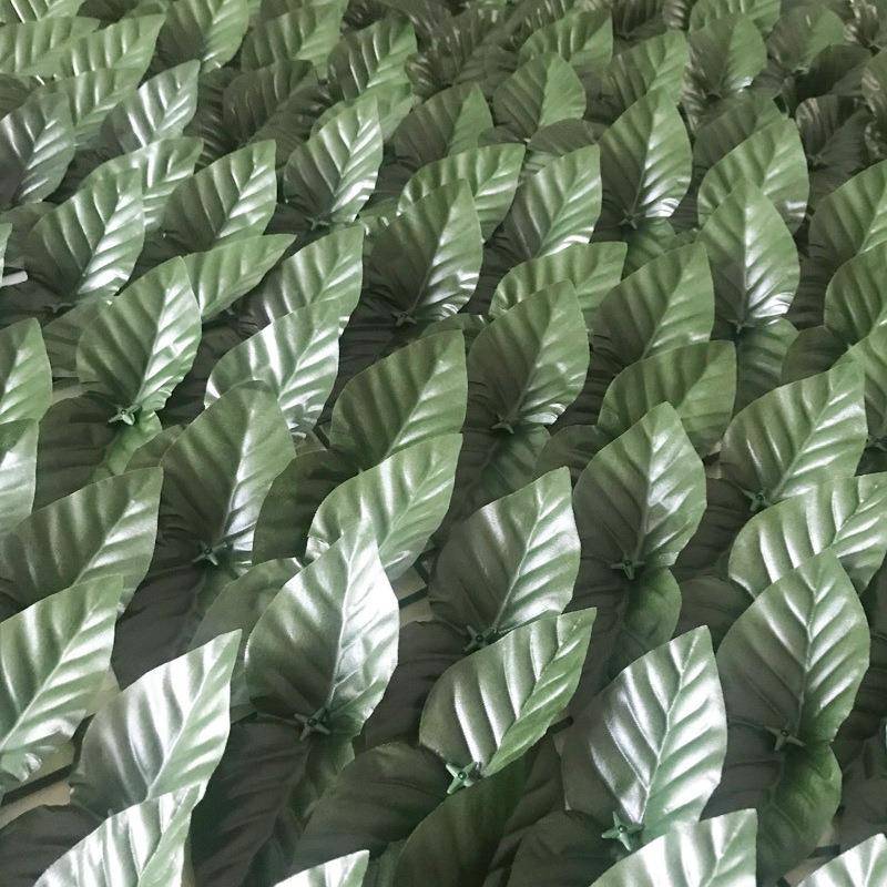 仿真绿植户外栅栏人造绿萝地瓜假篱笆网 叶子装饰花园围挡