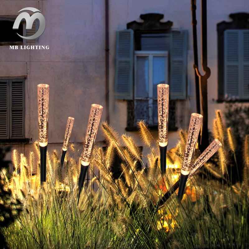 led芦苇灯户外插地灯室外防水亚克力RGB地插灯花园园林景观灯