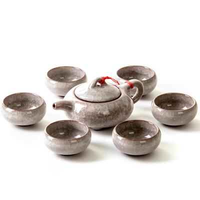 高档龙泉青瓷陶瓷壶复古功夫茶6套具整套装特价茶茶道人茶杯礼品