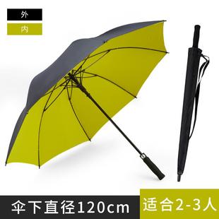 新款 雨伞男长柄女防风号双g大人伞学生彩虹伞定制loo自超动广告伞